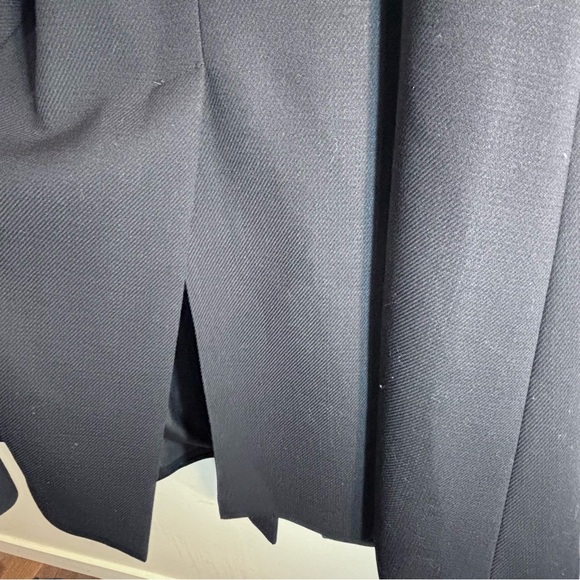 THE UPSIDE Sz M (estimated) Fit & Flare Western Inspired Wool Blend Maxi Coat - Picture 11 of 16